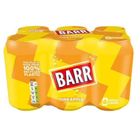 Barr Pineapple 6 x 330ml