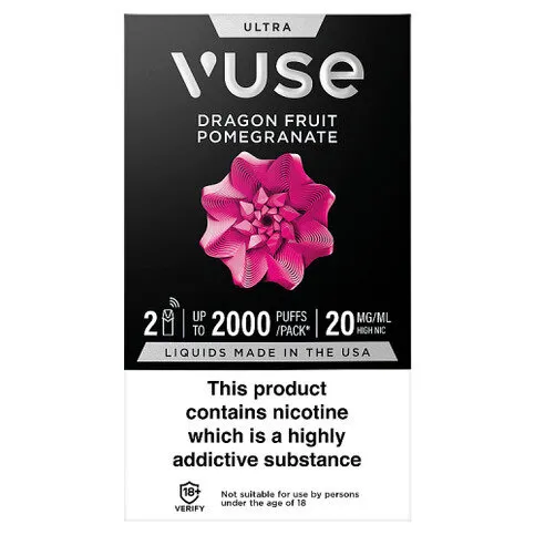 Vuse Pod (2) Dragonfruit Pomegranate vPro 20mg/ml UK