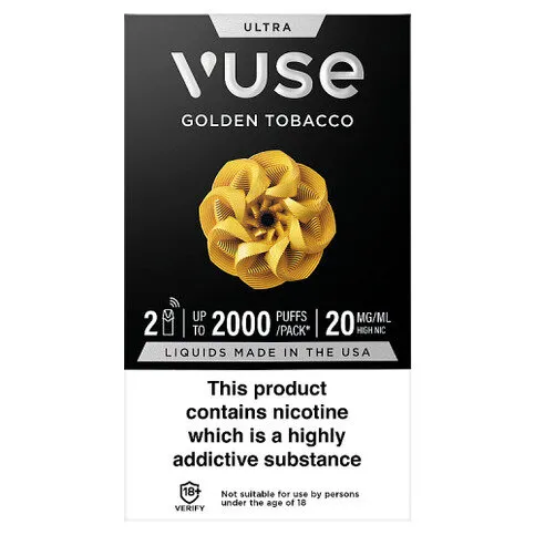 Vuse Pod (2) Golden Tobacco vPro 20mg/ml UK