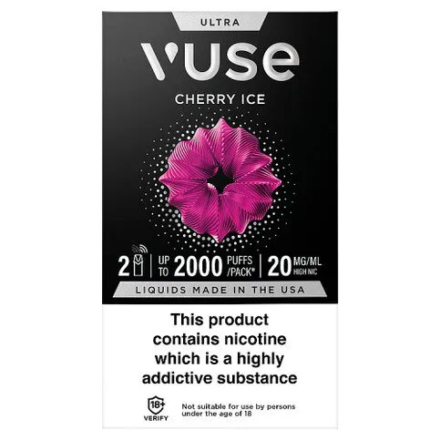 Vuse Pod (2) Cherry Ice vPro 20mg/ml UK