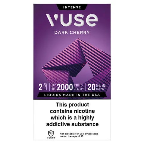 Vuse Pod (2) Dark Cherry vPro 20mg/ml UK