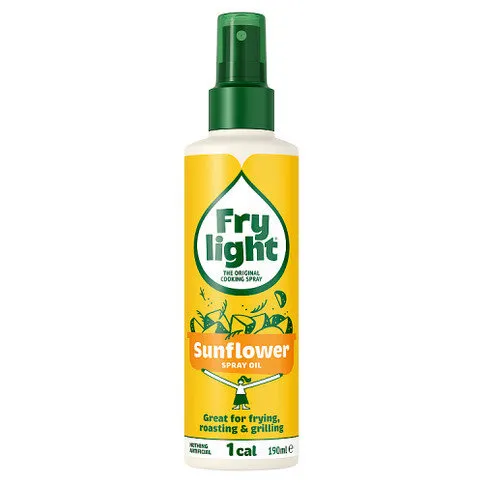 Frylight 1 Cal Sunflower Spray Oil 190ml