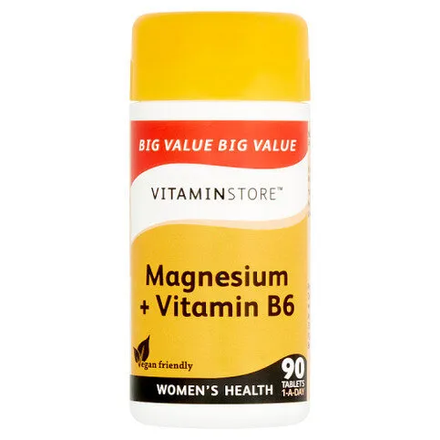 Vitamin Store Magnesium + Vitamin B6 90 Tablets