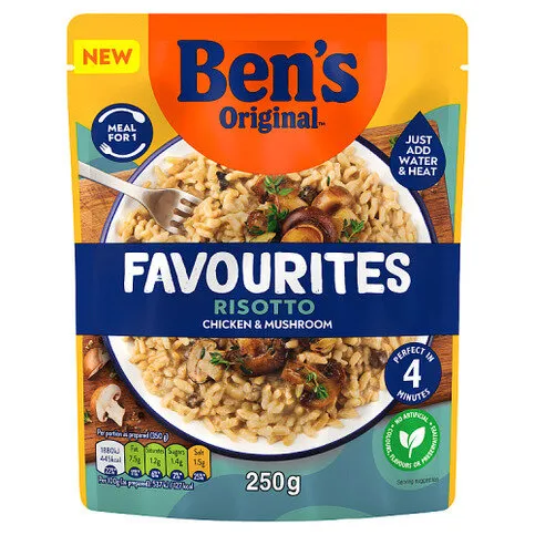 Ben's Original Favourites Chicken & Mushroom Risotto 250g