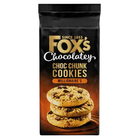 Fox's Fabulous Millionaire's Cookies 180g