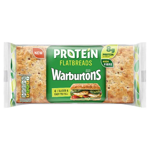 Warburtons 4 Protein Flatbreads