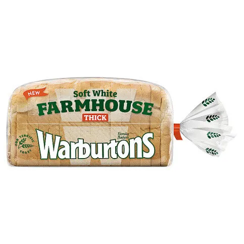 Warburtons Soft White Farmhouse Thick 800g (397953)