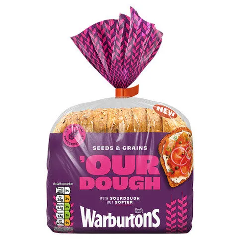 Warburtons Seeds & Grains Our Dough 400g (409005)
