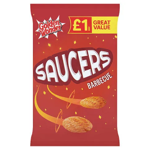 Golden Wonder Saucers Barbecue 40g