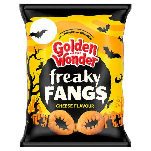 Golden Wonder Freaky Fangs 100G