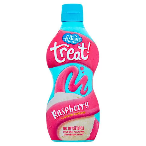 Askeys Treat! Raspberry Flavour Topping 325g