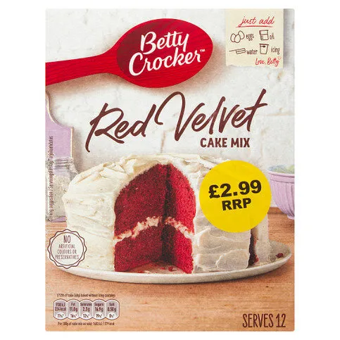 Betty Crocker Red Velvet Cake Mix 425g