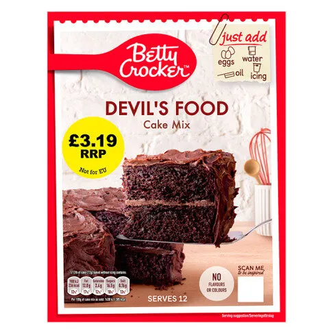 Betty Crocker Devil's Food Cake Mix 425g