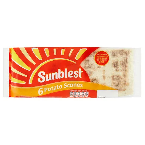 Sunblest 6 Potato Scones