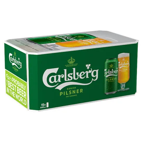 Carlsberg Danish Pilsner 15 x 440ml