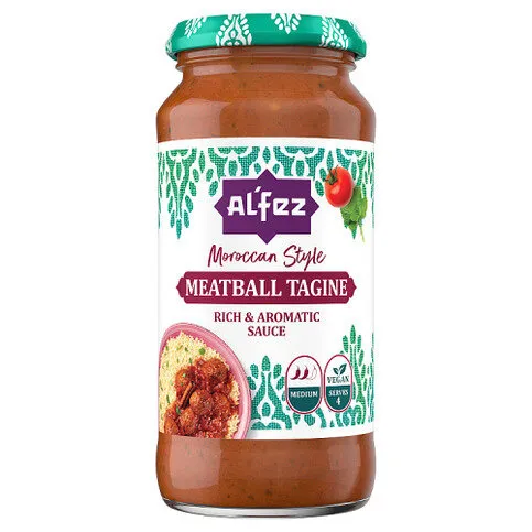Al'Fez Moroccan Style Meatball Tagine Sauce 450g