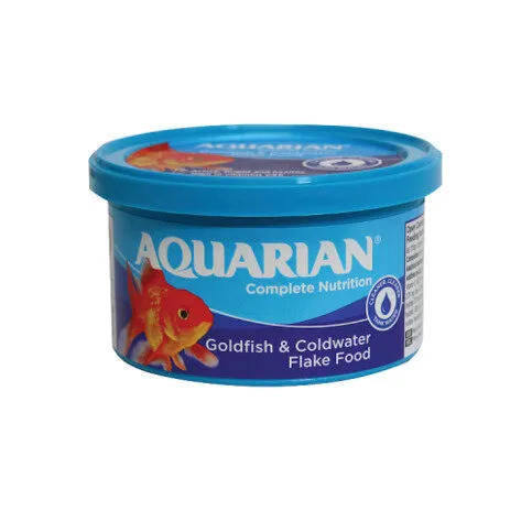 Aquarian Goldfish Food Flakes 25g