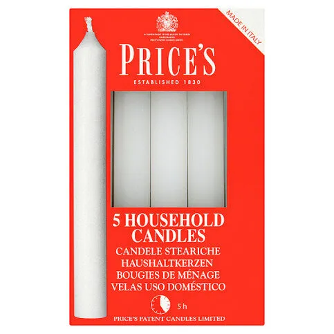 Price's 5 Household Candles
