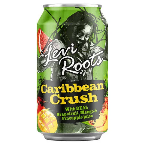 Levi Roots Caribbean Crush with Real Grapefruit, Mango & Pineapple Juice 30ml