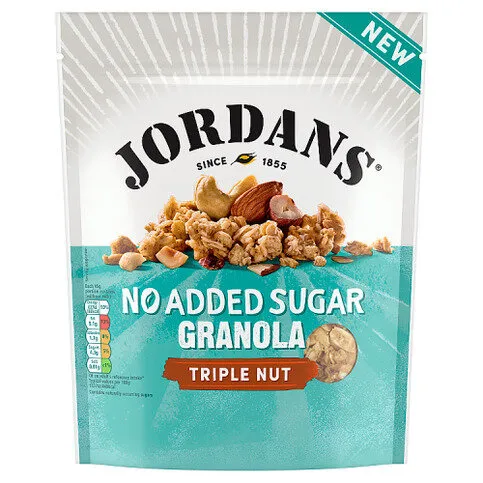Jordans No Added Sugar Triple Nut Granola 425g