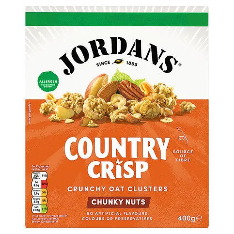 Jordans Country Crisp Chunky Nuts 400g