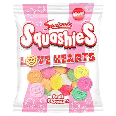 Swizzels Fruit Flavours Squashies 140g