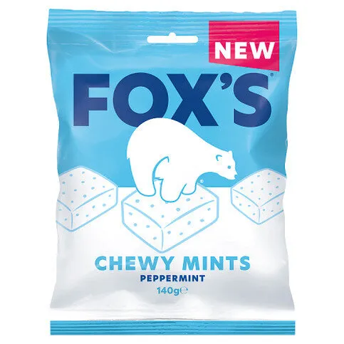 Fox's Chewy Mints Peppermint 140g