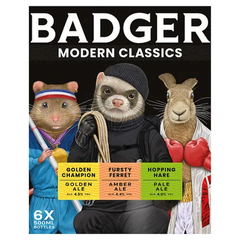 Badger Modern Classics 6 x 500ml