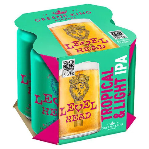 Greene King Brewery Level Head Session IPA 4 x 330ml