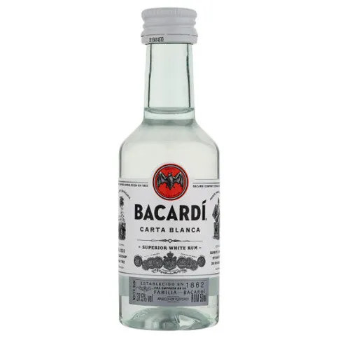 BACARDÍ Carta Blanca White Rum 5cL