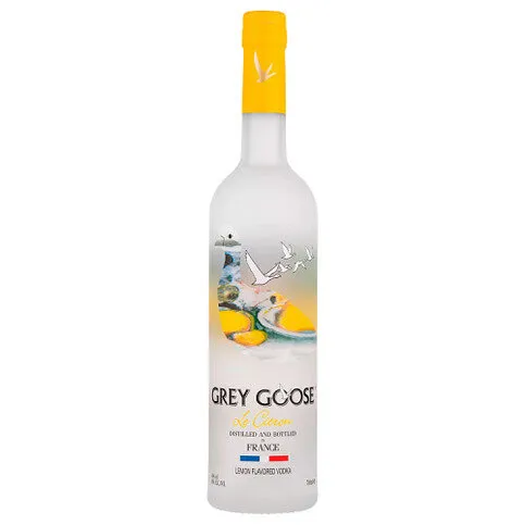 GREY GOOSE Le Citron Premium Flavoured Vodka, 70cl