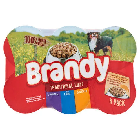 Brandy Traditional Loaf Variety 6 x 395g