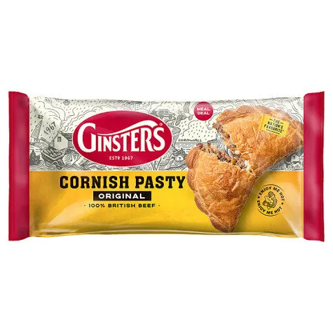Ginsters Original Cornish Pasty 130g