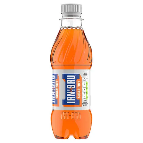 IRN BRU SUGAR FREE BOTTLE 250ML