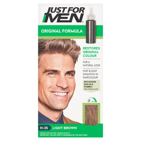 JUST FOR MEN LIGHT BROWN EACH
