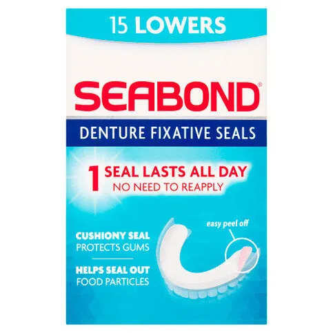 SEABOND DENTURE FIX LOWER 15S