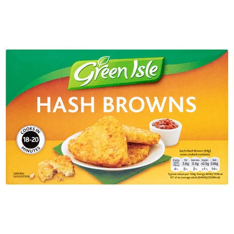 Green Isle Hash Browns 450g