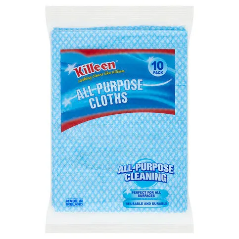Killeen 10 All Purpose Cloths