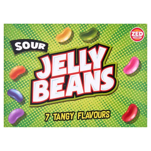 Zed Candy Sour Jelly Beans 120g
