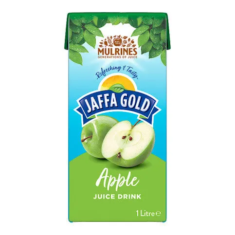 Mulrines Jaffa Gold Apple Juice Drink 1 Litre