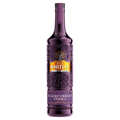 J.J Whitley Blackcurrant Vodka 70cl 