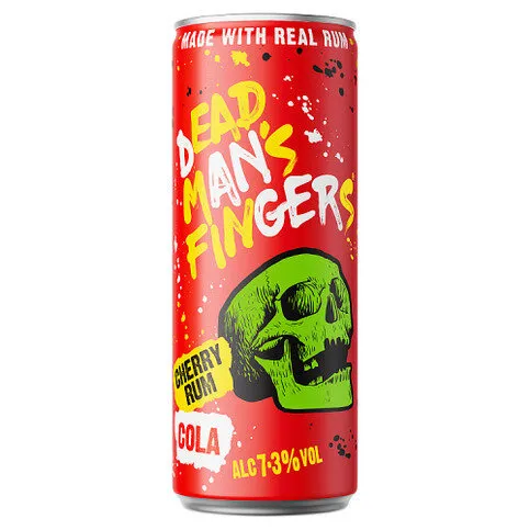 Dead Man's Fingers Cherry Rum Cola 250ml