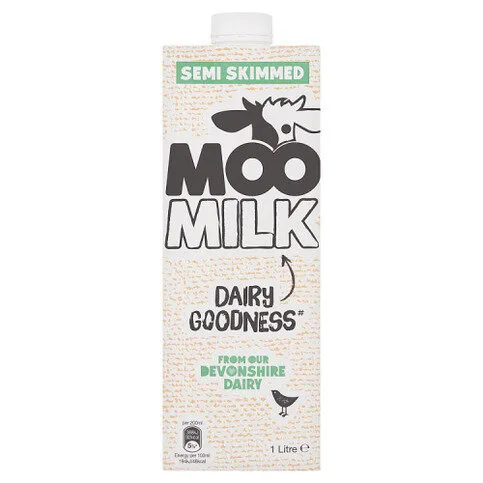 Moo Semi Skimmed Milk 1L