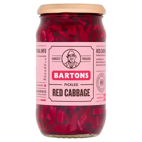 Bartons Pickled Red Cabbage 440g