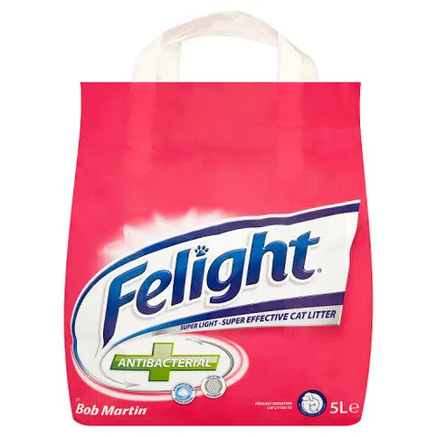 Bob Martin Felight Antibacterial Cat Litter 5L