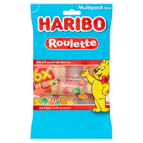 HARIBO Roulette 6 x 25g