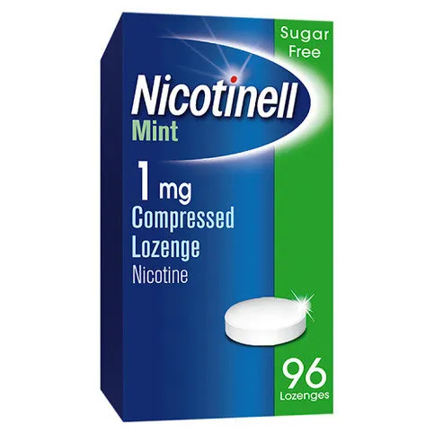 NICOTINELLE LOZENGE MINT 1MG 96
