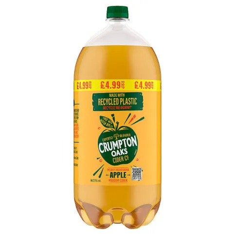Crumpton Oaks Cider Co Mighty Refreshing Apple Medium Cider 2.5L