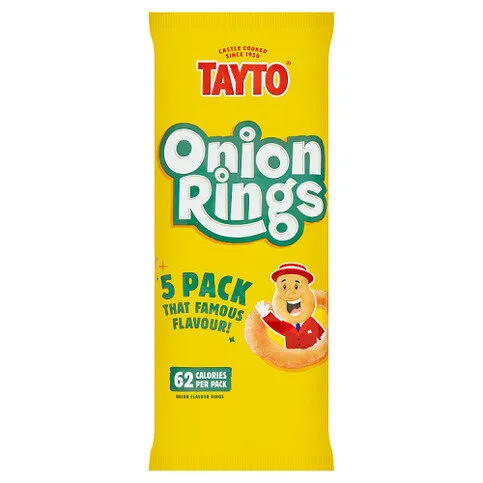 Tayto Onion Rings 5 x 13g