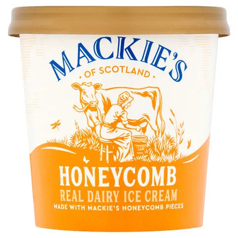 Mackie's of Scotland Honeycomb Real Dairy Ice Cream 120ml